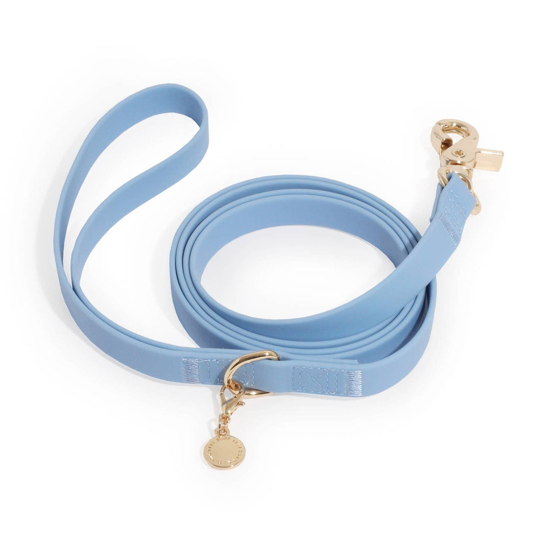 Sunny Tails Waterproof Leash Malibu Blue