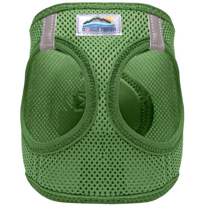 American River Dog Harness Dark Forest Green