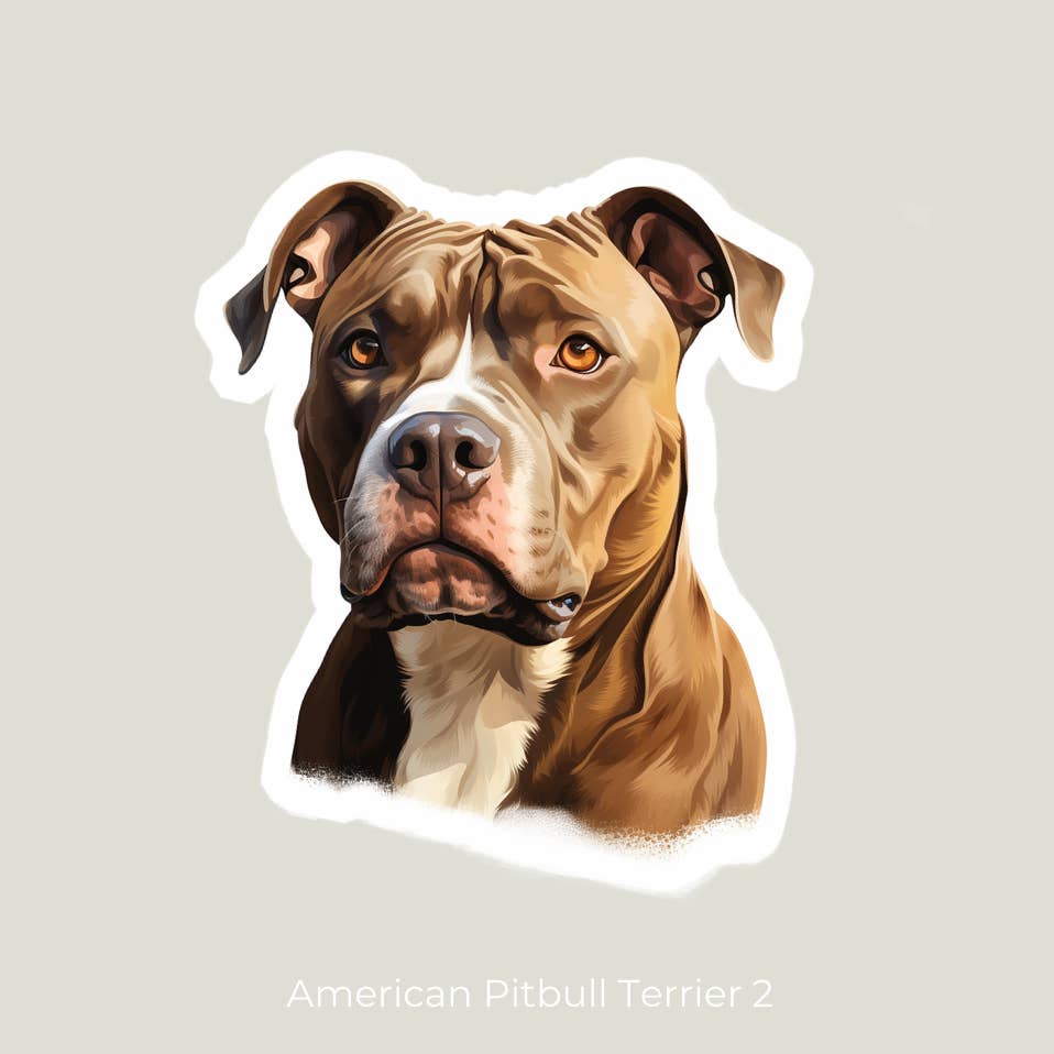 American Pitbull Terrier 2 Sticker
