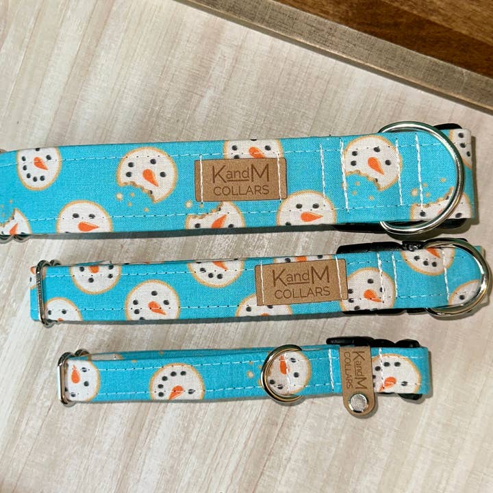 Snowmen Sugar Cookie Collar XL
