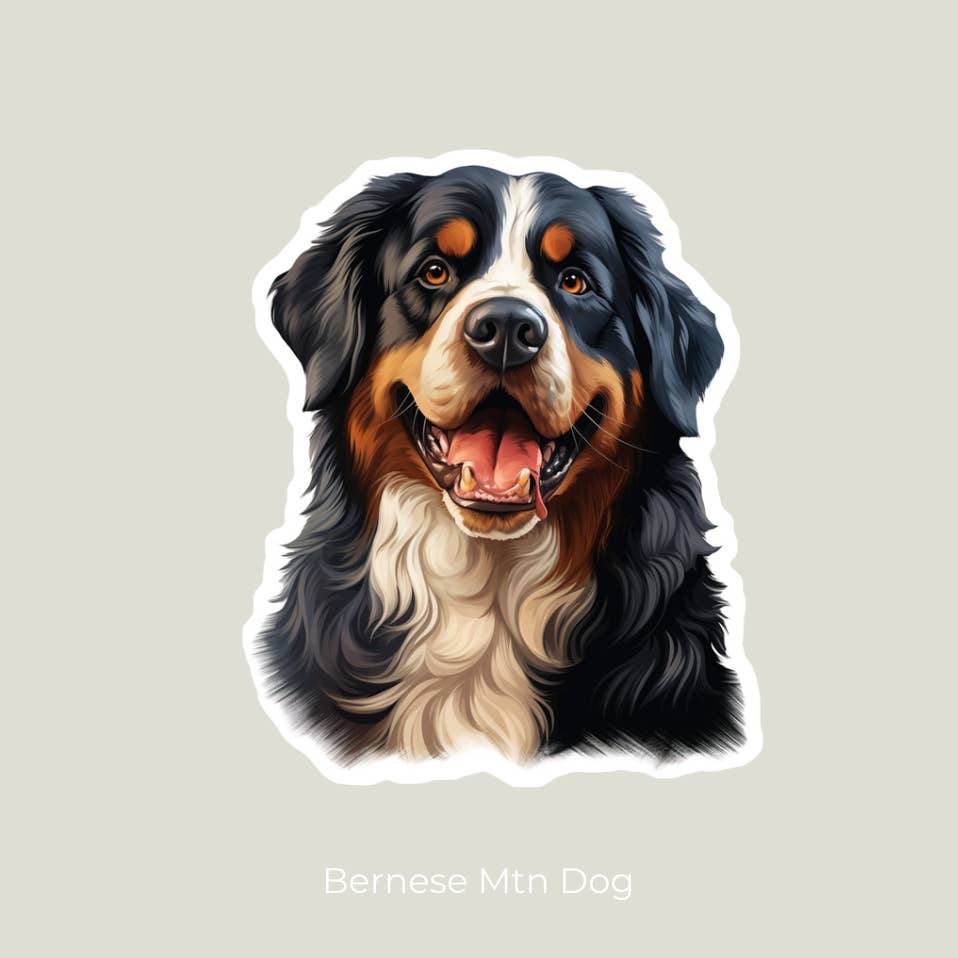 Bernese Mountain Dog Sticker