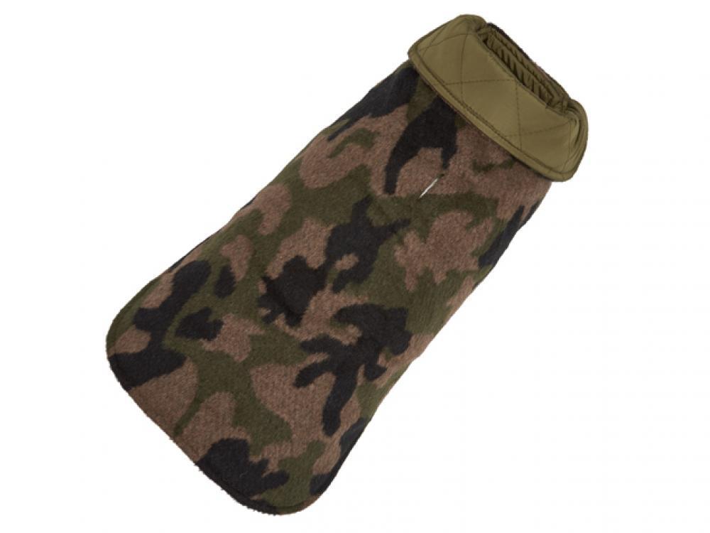 Diamond Quilted Coat-Camo/Green