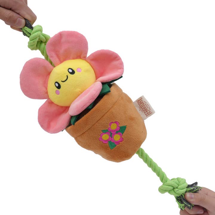 Pink Flower Treat-n-Tug