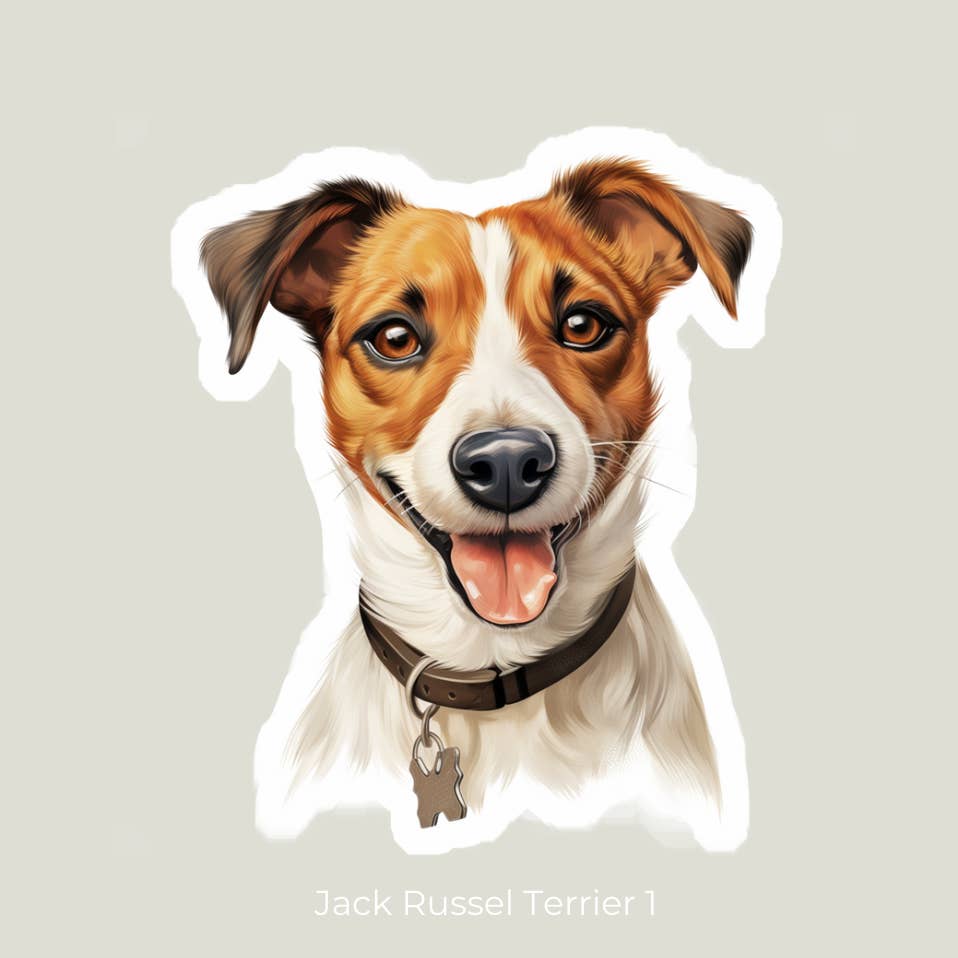 Jack Russel Sticker