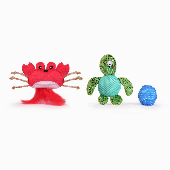 Sea Turtle & Crab Ocean Pals