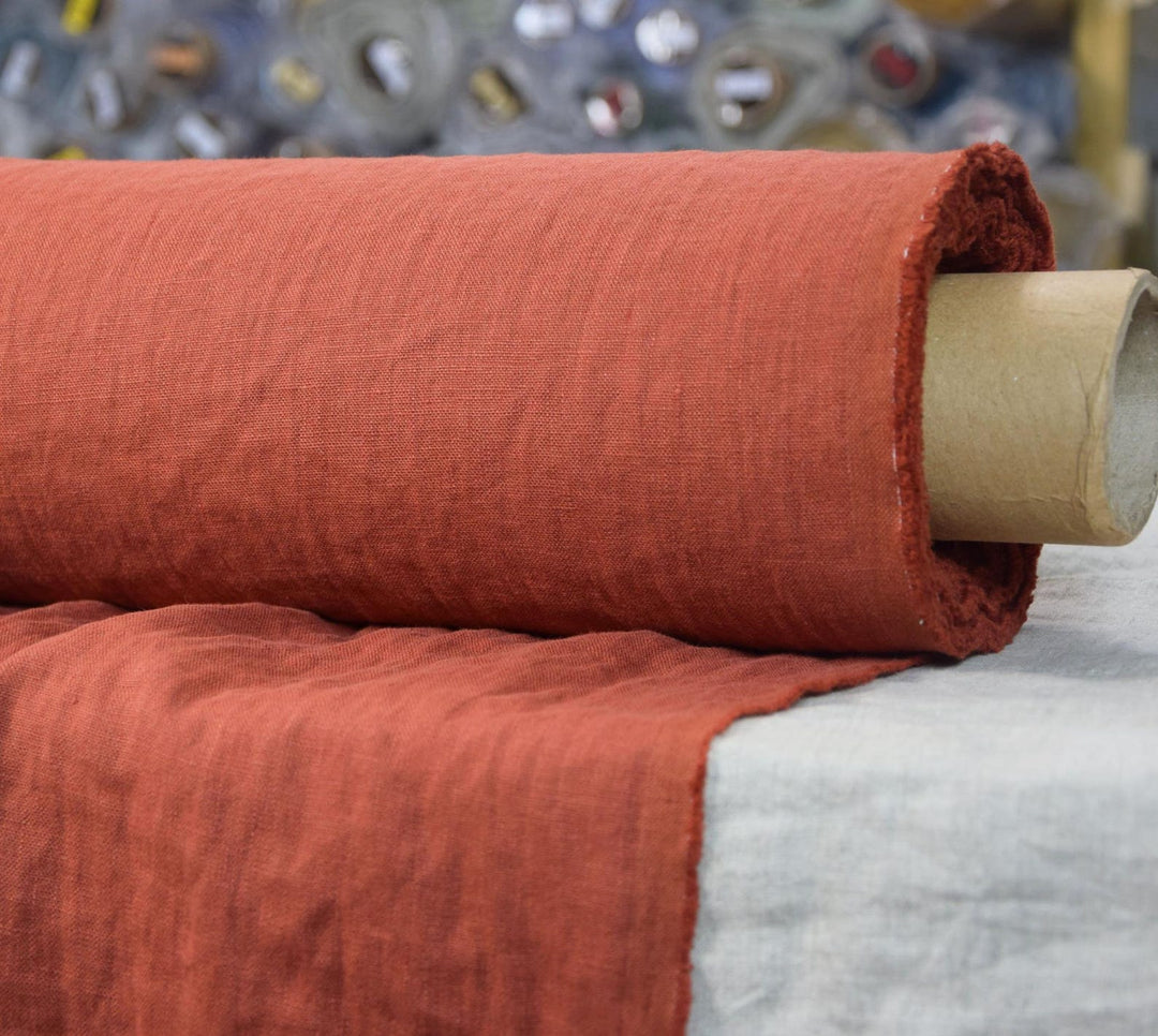 Wanderlust Wags Bandana Linen Rust