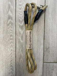 Standard Clip Leash 6" Beige Frenchie